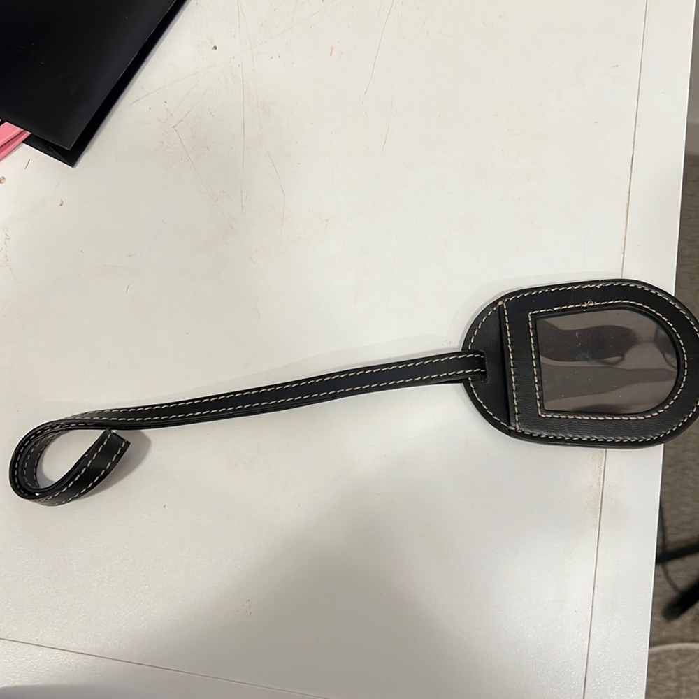 Gucci Leather Luggage Tag - Picture 1 of 4